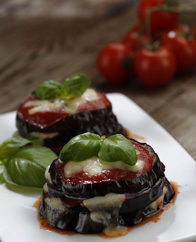 Ricetta di casa Agromonte: Parmigiana di melanzane al forno
