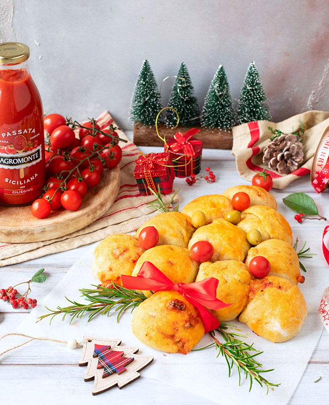 Ricetta di casa Agromonte: Alberello di pizza